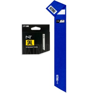 Streamer Football Towel Blue