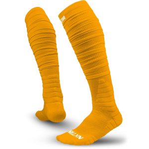 XTD® Scrunch Football Socks Yellow